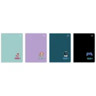 Zeszyty szkolne - Interdruk Zeszyt A5/32K trzylinia UV Yuhu (10szt) - miniaturka - grafika 1