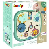 Zabawki interaktywne dla dzieci - Zabawka edukacyjna SMOBY Little Interaktywny tablet 7600140317 - miniaturka - grafika 1