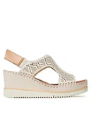 Sandały damskie - Pikolinos Sandały W3Z-1775C1 Biały - miniaturka - grafika 1