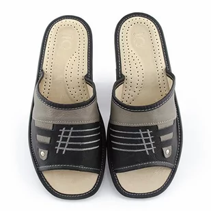 NOWO, Pantofle męskie, ciekawy wzór kapcie, rozmiar 41 - Kapcie męskie - miniaturka - grafika 1