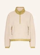 Kurtki damskie - Salomon Midlayer Chroma Cropped weiss - SALOMON - miniaturka - grafika 1