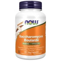 Now Foods Probiotyk Saccharomyces Boulardii Suplementy diety 120 kaps. - Układ pokarmowy - miniaturka - grafika 1