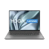 Laptopy 2w1 - Lenovo Yoga 7i Convertible Laptop | 16" WQXGA WideView Touch Display | Intel Core i7-12700H | 32 GB RAM | 1 TB SSD | Intel Arc A370M (4 GB) | Windows 11 Home | szary | Premium Care | długopis - miniaturka - grafika 1