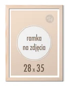 Ramki na zdjęcia - Ramka na zdjęcia 28x35 cm sosnowa Ramki 35x28 - miniaturka - grafika 1