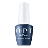 Lakiery hybrydowe - OPI Gel Color Intelli-Gel System, lakier hybrydowy, midnight mantra, 15ml - miniaturka - grafika 1