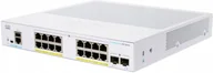 Switche - Cisco CBS350-16P-2G Zarządzany L2/L3 Gigabit Ethernet 10/100/1000 Srebrny CBS350-16P-2G-EU-RF - miniaturka - grafika 1