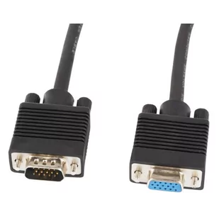 LANBERG LANBERG Kabel VGA Ferryt 1.8M M/M Ekran czarny (CA-VGAC-10CC-0018-B) - Kable komputerowe i do monitorów - miniaturka - grafika 4
