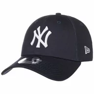 Czapki i chusty sportowe męskie - Czapka 9Forty League Basic Yankees by New Era, niebieski, One Size - miniaturka - grafika 1