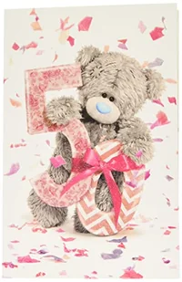 Me to You Tatty Teddy kartka z życzeniami na 50 urodziny - Kartki okolicznościowe i zaproszenia - miniaturka - grafika 1