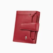 Portfele - Portfel Damski Skórzany Skóra Naturalna RFID PUCCINI Czerwony NA1503 3 - miniaturka - grafika 1