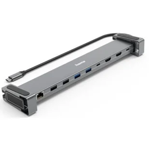 Stacja dokująca HAMA 9w1 USB Typu C 3.2 Gen. 1 Pasywna - Stacje dokujące i replikatory portów - miniaturka - grafika 1