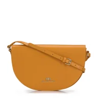 Torebki damskie - Damska saddle bag ze skóry o fakturze lizard - miniaturka - grafika 1