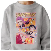 Bluzy dla dziewczynek - BLUZA DZIECIĘCA KPOP DEMON HUNTERS HUNTRIX 146-152 BAWEŁNIANA JAKOŚĆ - miniaturka - grafika 1