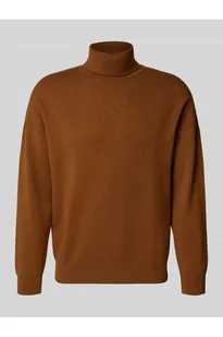 Sweter z dzianiny z golfem - Antony Morato - Swetry męskie - miniaturka - grafika 1