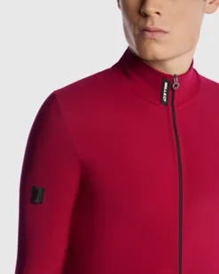 ASSOS Bluza rowerowa MILLE GT SPRING FALL 2/3 JERSEY C2 bolgheri red - Bluzy sportowe męskie - miniaturka - grafika 7