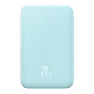 Powerbanki - Baseus Magnetyczny mini powerbank 5000mAh 20W niebieski - miniaturka - grafika 1
