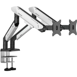 Uchwyt do monitora ANDA SEAT Stealth Pro II Duo 17-42 cali Biały - Uchwyty do monitorów - miniaturka - grafika 1