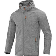 Kurtki męskie - JAKO Męska kurtka softshell Light, szary melanż, XXL, 7605 - miniaturka - grafika 1