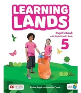 Książki do nauki języka angielskiego - Learning Lands Level 5 Podręcznik dla ucznia + online + aplikacja - miniaturka - grafika 1