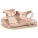 Sandały damskie - Sandały Platform Velcro Sandal Pink T3A2-32759-0371 302 (TH736-a) Tommy Hilfiger - miniaturka - grafika 1