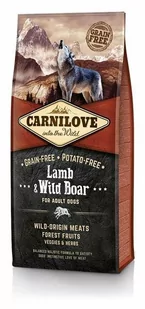 Brit Carnilove Lamb&Wild Boar Adult 12 kg - Sucha karma dla psów - miniaturka - grafika 1