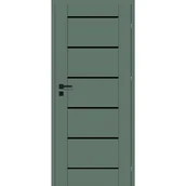 Drzwi wewnętrzne - Drzwi wewnętrzne pokojowe Naos oliwka nero 90 prawe Classen - miniaturka - grafika 1