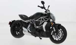 Maisto Ducati X Diavel S Silver Black 2013 1:12  20-20101 - Samochody i pojazdy dla dzieci - miniaturka - grafika 1