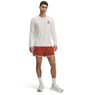 Męskie spodenki do biegania Under Armour UA Run 96 Shorts - czerwone - Spodenki męskie - miniaturka - grafika 1