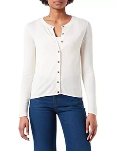SelectedFemme Sweter damski SLFLYDIA LS Knit Cardigan B NOOS Pulower, beżowy, XS - Swetry damskie - miniaturka - grafika 1