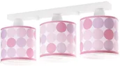 Lampy sufitowe - Dalber Colors Pink Lampa sufitowa 3-punktowa 62003S - miniaturka - grafika 1