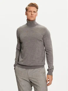 Hugo Golf San Thomas-M 50474174 Szary Slim Fit - Swetry męskie - miniaturka - grafika 1
