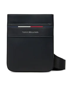 Tommy Hilfiger Saszetka Th Foundation Mini Crossover AM0AM13197 Czarny - Nerki - miniaturka - grafika 1