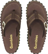 Klapki i japonki męskie - Japonki męskie Gumbies Gumbies męskie japonki ISLANDER FLIP-FLOPS UNISEX CLASSIC BROWN 41 - miniaturka - grafika 1