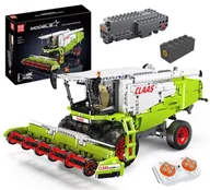 Klocki - Klocki pojazd sterowany KOMBAJN CLAAS 1265-klocków 2-silniki pilot 40cm - miniaturka - grafika 1