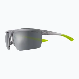 Okulary przeciwsłoneczne Nike Windshield matte wolf grey/grey w/silver mirror - Okulary przeciwsłoneczne - miniaturka - grafika 1