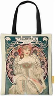 Torby i wózki na zakupy - Torba na ramię Rozmarzenie Alfons Mucha-ONE SIZE - miniaturka - grafika 1