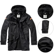 Kurtki męskie - Brandit, Kurtka męska, Parka BW Flag, rozmiar XXL - miniaturka - grafika 1