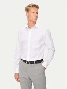 Pierre Cardin Koszula C6 11004.0301 Biały Regular Fit - Koszule męskie - miniaturka - grafika 1