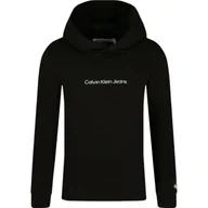 Bluzy dla dziewczynek - CALVIN KLEIN JEANS Bluza | Regular Fit - miniaturka - grafika 1