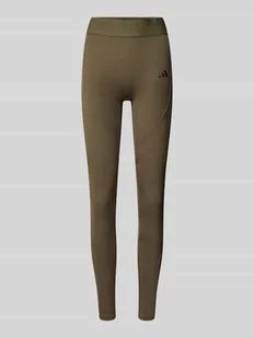 Legginsy o kroju skinny fit z nadrukiem z logo - Legginsy - miniaturka - grafika 1