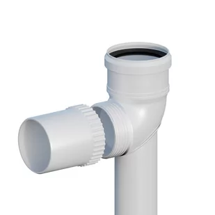 Kolano do systemów kominowych PP skręcane 87° DN80mm na podstawie L500mm z uszczelką [EPDM] ONNLINE - Akcesoria kominkowe - miniaturka - grafika 1