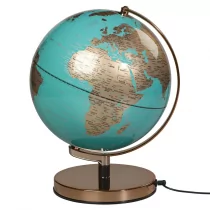 Globus 250 podświetlany Metallic Copper-Azure Blue - Globusy - miniaturka - grafika 1