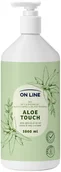 Kosmetyki do kąpieli - ON LINE Płyn do kąpieli i żel pod prysznic 2w1 Aloe Touch 1000 ml - miniaturka - grafika 1