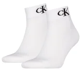 Skarpetki męskie - CALVIN KLEIN SKARPETKI 2 PARY 43/46 biały - Calvin Klein - miniaturka - grafika 1