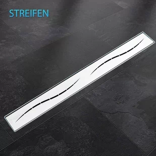 Odpływ liniowy Streifen 130cm wydajność 35l/min do prysznica łazienki - Odpływy liniowe - miniaturka - grafika 2