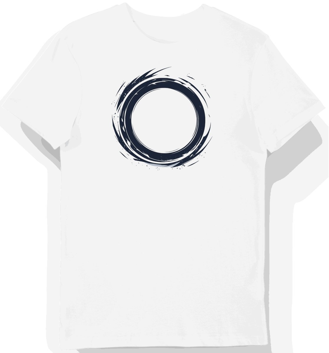 Koszulka męska biała z motywem esportowym i napisami 3XL