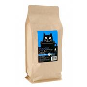 Kawa - Black Cat Black Cat Kawa ziarnista 80% arabika 20% robusta 1000g + Maseczka - miniaturka - grafika 1