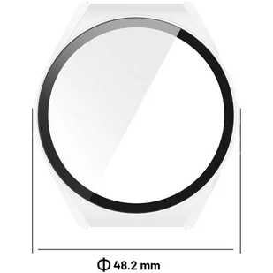 Etui ochronne 2w1 nakładka z szkłem Alogy do Xiaomi Mi Watch S1 Global Przezroczyste - Akcesoria do smartwatchy - miniaturka - grafika 9