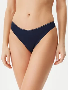 Tommy Hilfiger Stringi UW0UW05214 Granatowy - Majtki damskie - miniaturka - grafika 1