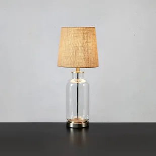 Markslöjd Lampa stołowa Costero, przezroczysty/naturalny, 61,5 cm - Lampy stojące - miniaturka - grafika 1